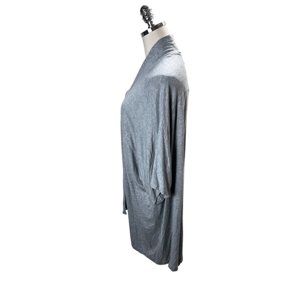 Soma Lounge Cardigan Large XL Women's Size Gray Long Sleeve COZY COMFORT - Picture 2 of 5